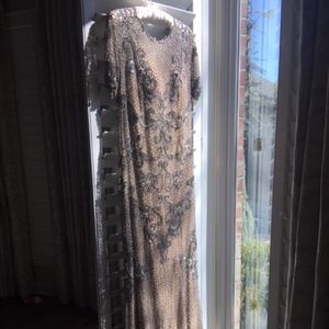 GORGEOUS BEADED LUKITA EVENING DRESS SIZE 14